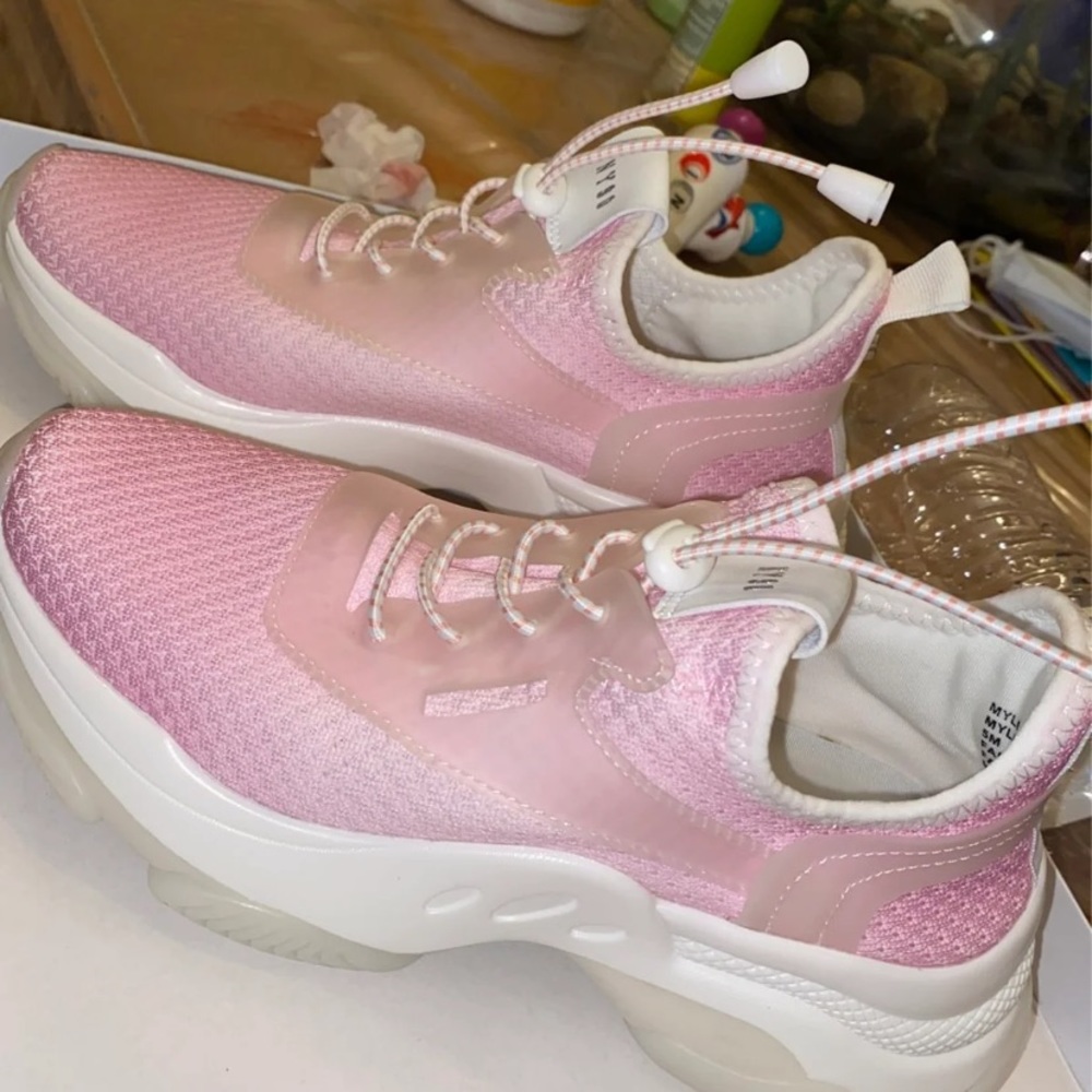 Pink Steve Madden Myles Sneakers